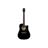 SQUIER by FENDER SA-105CE BLACK